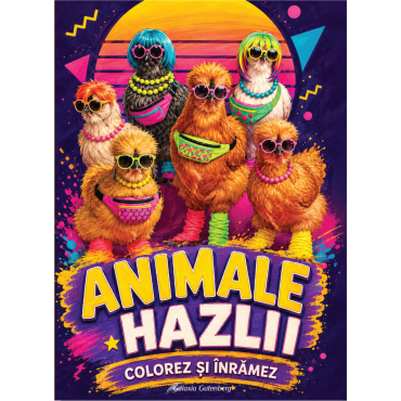 ANIMALE HAZLII (seria Colorez şi înrămez) ANIMALE HAZLII (seria Colorez şi înrămez)