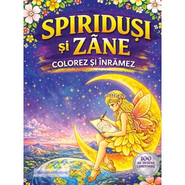 SPIRIDUŞI ŞI ZÂNE (seria Colorez şi înrămez)