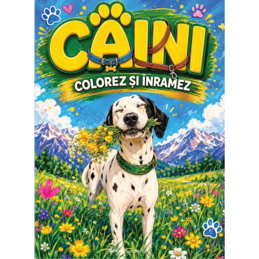 CÂINI (seria Colorez şi înrămez) CÂINI (seria Colorez şi înrămez)