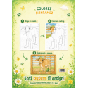 ANIMALE DE CASĂ (seria Colorez şi înrămez)