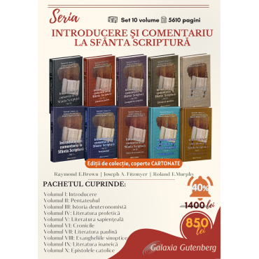Pachet 10 volume - Introducere şi comentariu la Sfânta Scriptură (coperte cartonate)