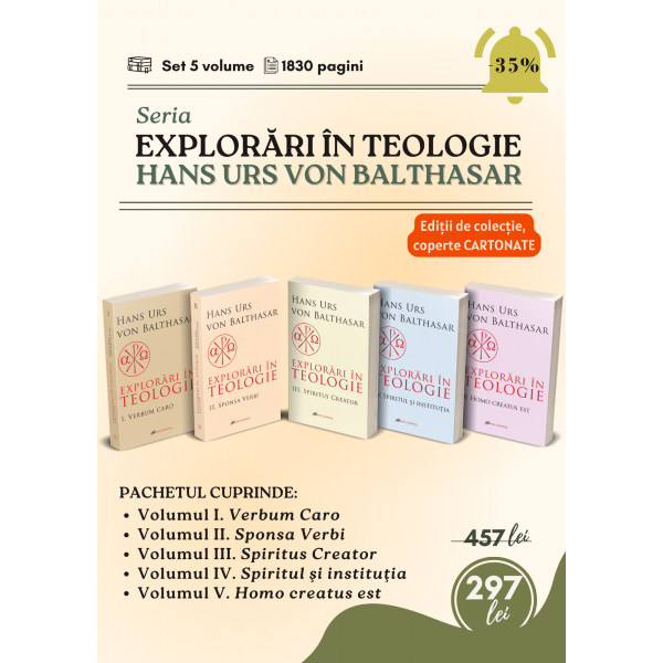 Seria EXPLORĂRI ÎN TEOLOGIE - 5 volume | Ediţii cartonate
