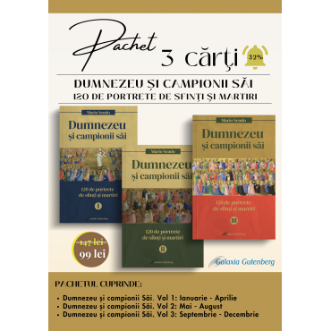 Pachet 3  cărţi - Dumnezeu și campionii Săi