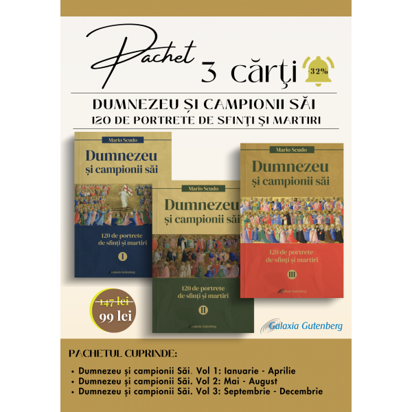 Pachet 3  cărţi - Dumnezeu și campionii Săi