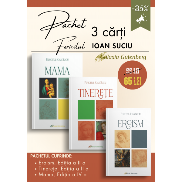 Pachet 3 cărţi – Fericitul Ioan Suciu