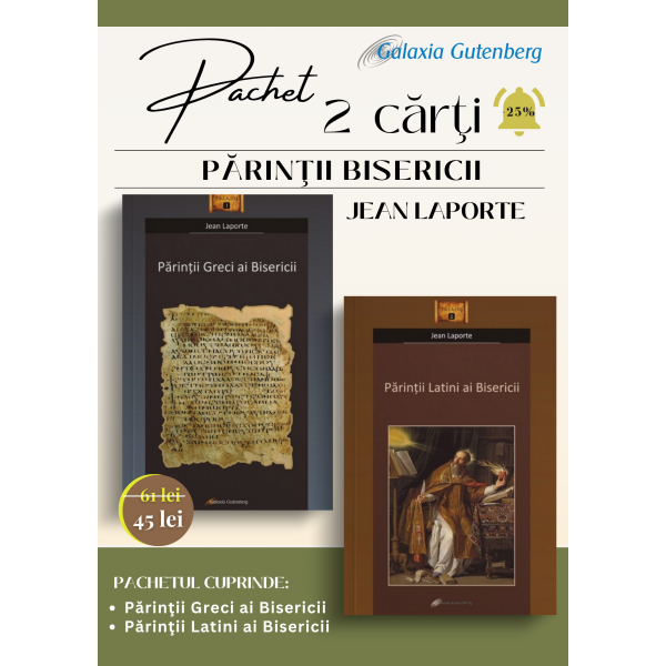 Pachet  2 cărţi - Părinţii Bisericii