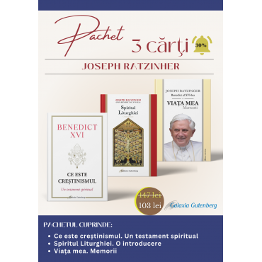 Pachet 3 cărţi - Joseph Ratzinger
