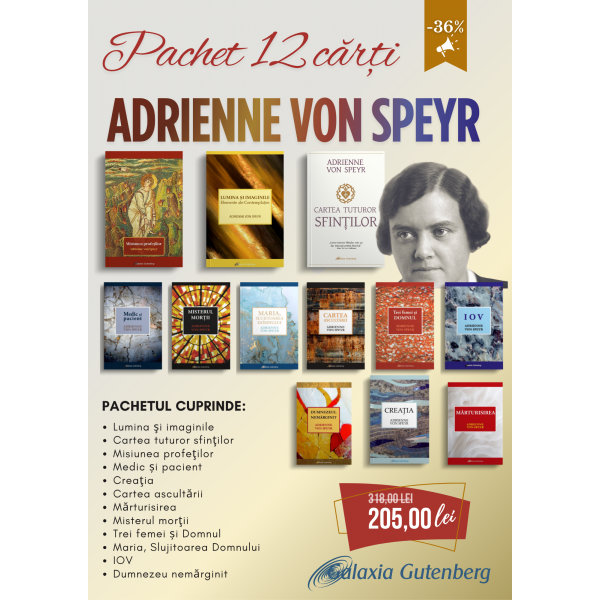Pachet 12 cărţi - Adrienne von Speyr