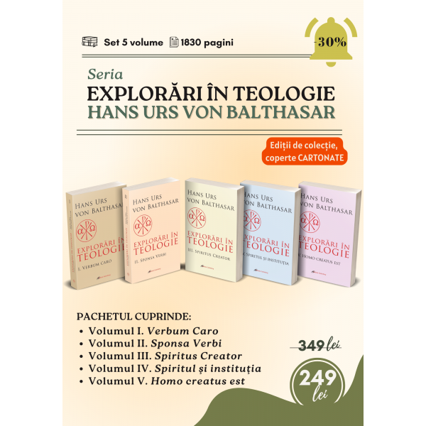 Seria EXPLORĂRI ÎN TEOLOGIE - 5 volume | Ediţii cartonate