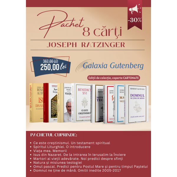Pachet 8 cărţi - Joseph Ratzinger